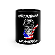 Load image into Gallery viewer, UBA Black mug 11oz